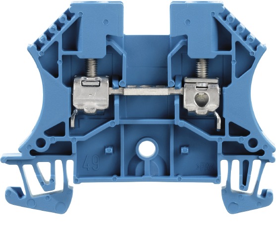 Reihenklemme 0,5-6qmm 1Etage 2kl bl 32A Direktmont