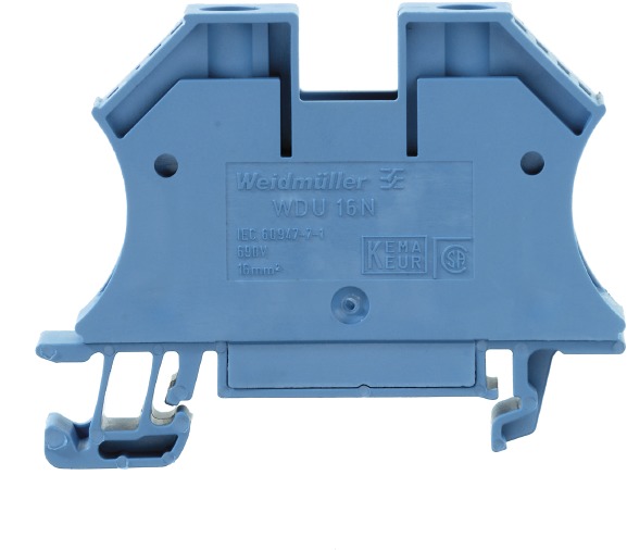 Reihenklemme 1,5-16qmm 1Etage 2kl bl 76A Direktmont