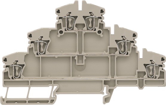 Trennreihenklemme bg 0,5-2,5qmm 20A 3Etagen APL_erf.
