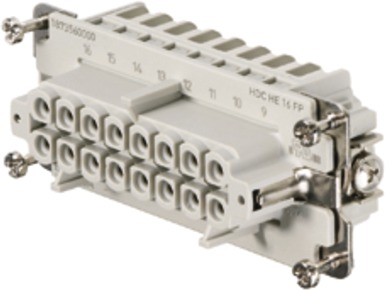 Kontakteinsatz Buchse 16p Steckklemm 16A 500V 0,5-2,5qmm