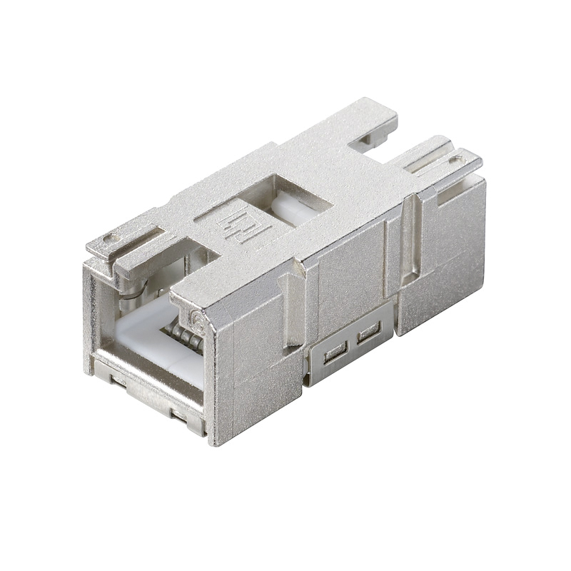 Adapter RJ45 RJ45 Buchse Schirm