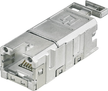 Adapter RJ45 RJ45 Buchse Schirm