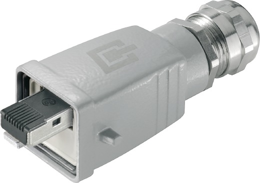 Modular-Stecker Cat6A RJ45 26-22AWG si Feldkonf