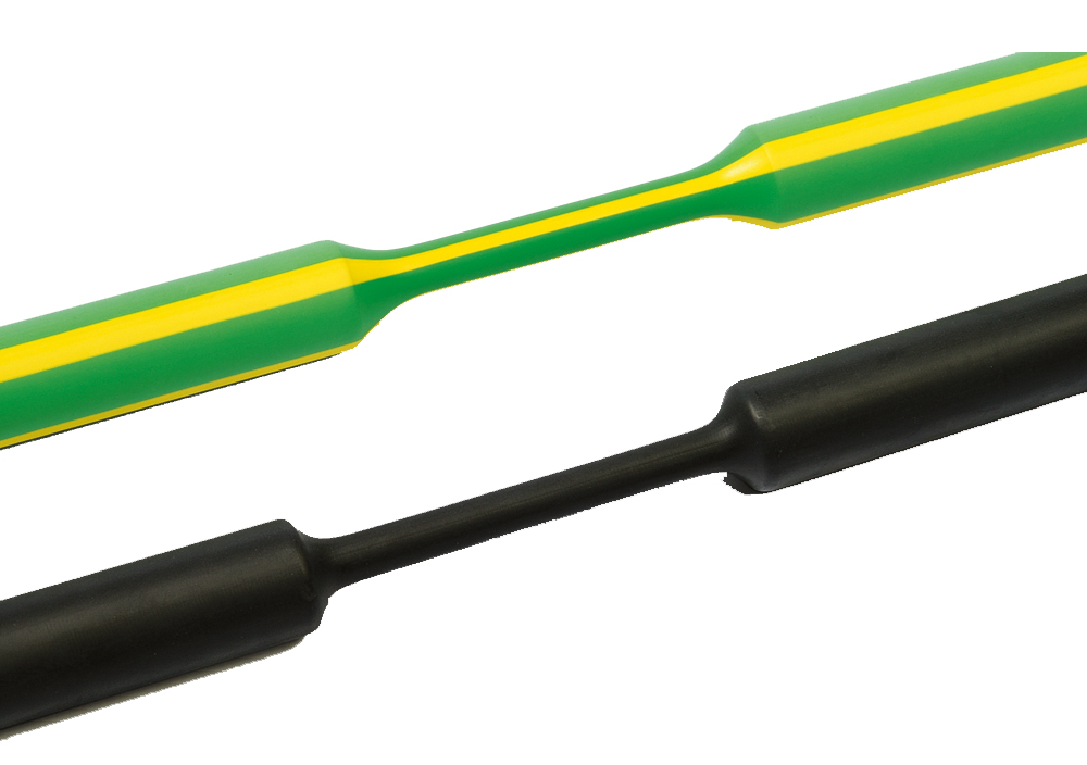 Schrumpfschlauch dünnw L1m Ø6/2mm sw 3:1 0,7mm -55-135°C Polyolefine (PO-X)