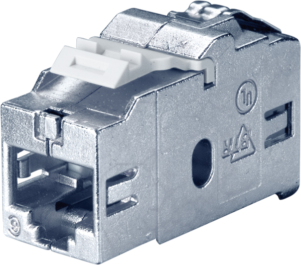 Adapter RJ45 RJ45 Buchse Schirm