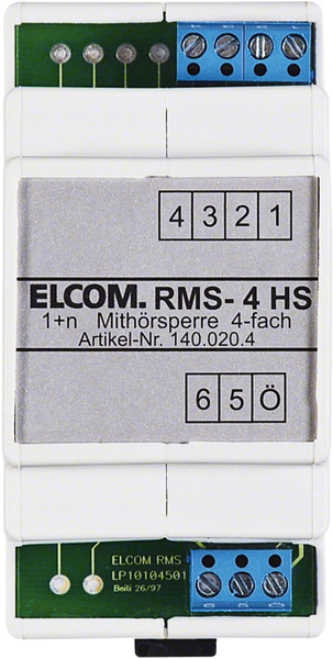 Mithörsperre 1+n F&#x3D;erweitern