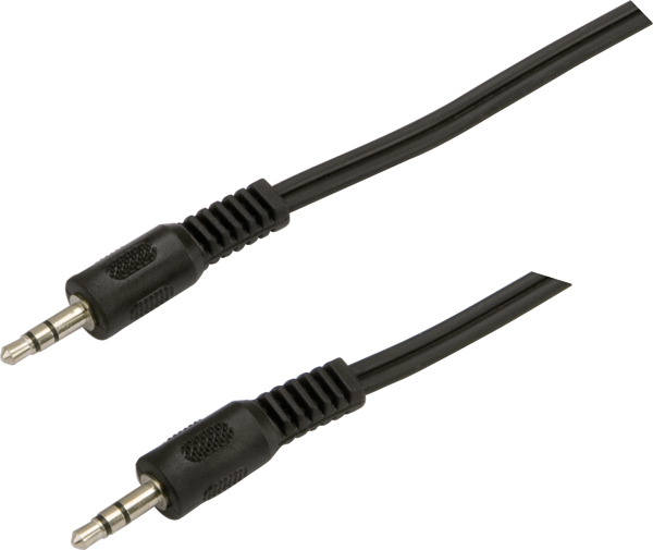 Miniklinke Verbindungskab 1,5m Konfektioniertes A/V-Kabel