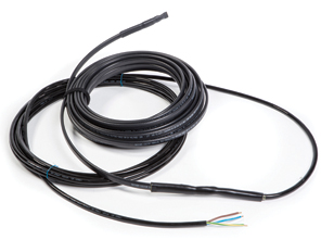 Heizband Dachrinne/fläche 36W/m 230V 5m sw 65°C 2-adrig