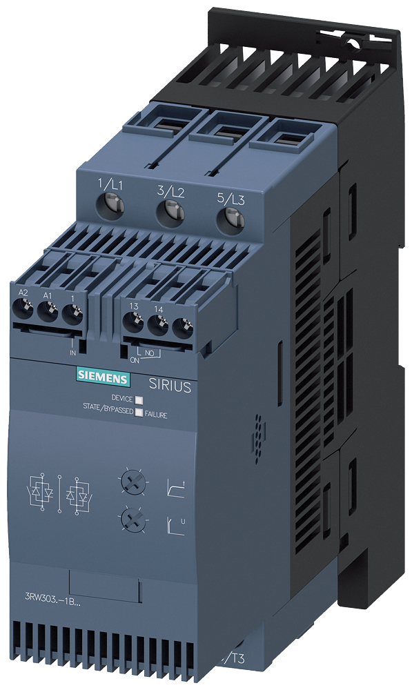 Sanftstarter 200-480V 72A 37kW/400V 22kW/230V 24V/50Hz