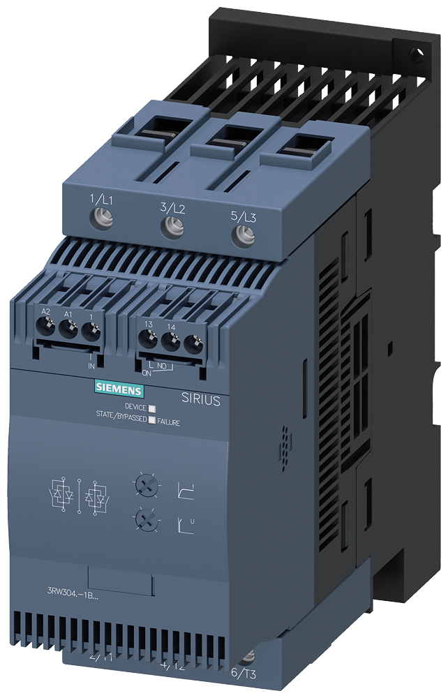 Sanftstarter 200-480V 80A 45kW/400V 22kW/230V 24V/50Hz