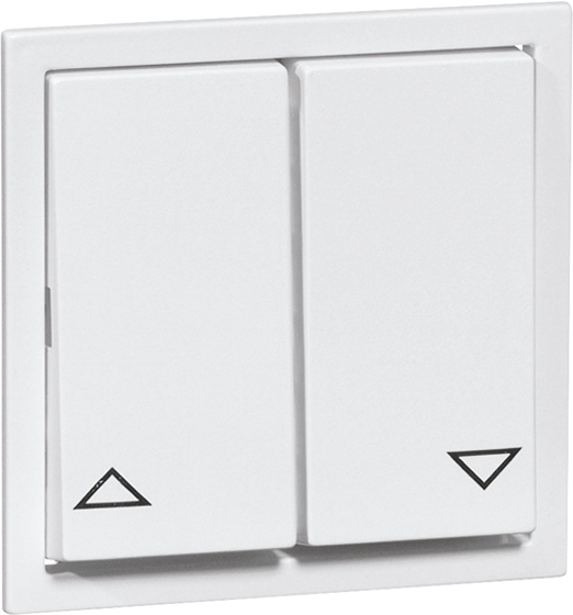 Wippe_2t Schalter NOVA rws glz Pfeile Symbol Pfeile