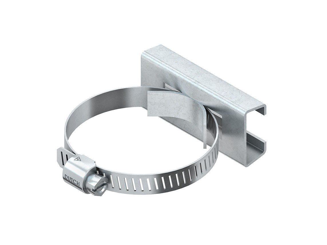 Montageplatte 34x70mm Metall f/vz Ø60mm