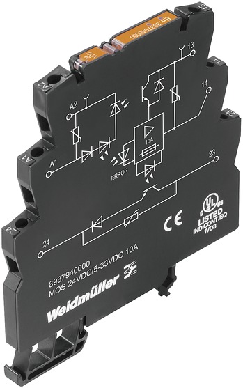 Optokoppler 24V 10A 5-33V Transistor LED m.LED-Anz