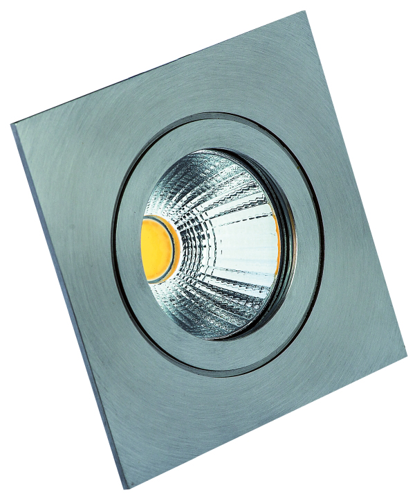 LED-Einbaustrahler 8W TULKA 2700K 738lm Konv 1LED Edst IP55 mt mediumstrahlend