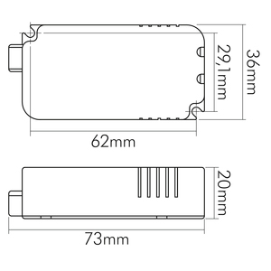 Überspannungsschutz 250VAC 2p AP/UP