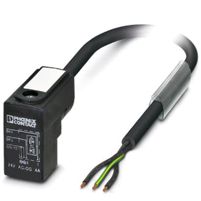 Sensor-Aktorkabel 3p 10m Ventil C Male abgew fr.Ende Polyvinylchlorid (PVC)