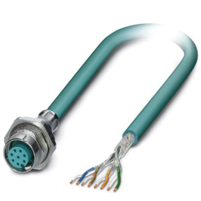 Patchkabel Cat5E VS-M12FSBP-OE-94B-LI/0,5