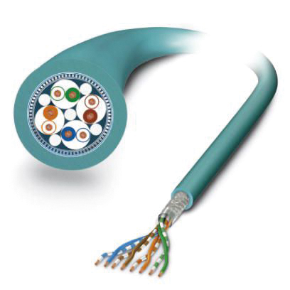 LAN-Kabel Cat5 hfr 4x2x0,14 bl Kl.2 Halogenfrei nach EN IEC 60754-1 Farbe
