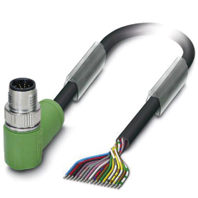 Sensor-Aktorkabel 17p 1,5 fr.Ende ger M12 PUR hfr 1,5m Polyurethan (PUR)