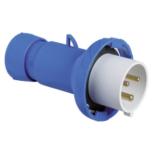 CEE-Stecker 2p 32A IP67 Acti9 200 - 250 V (50+60 200 - 250 V (50+60 Hz) blau 6h