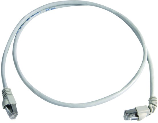 Patchkabel Cat6A 0,5m gr S/FTP RJ45 AWG27