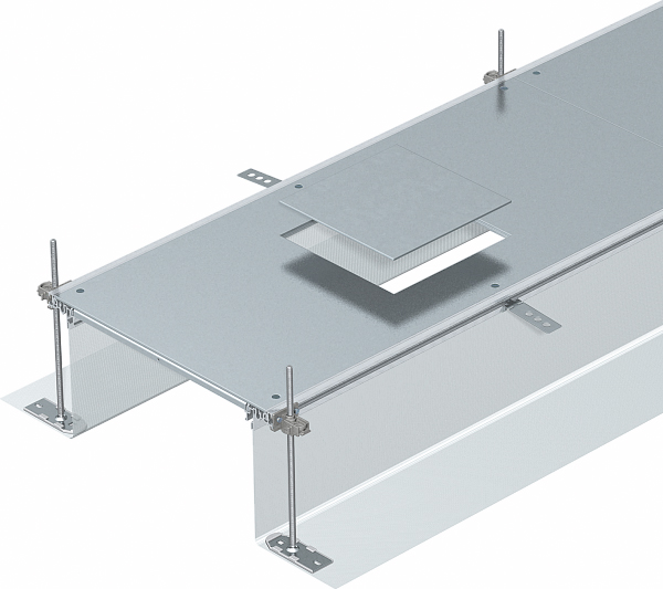 Unterflurkanal offen ST 300x2400mm 40-240mm