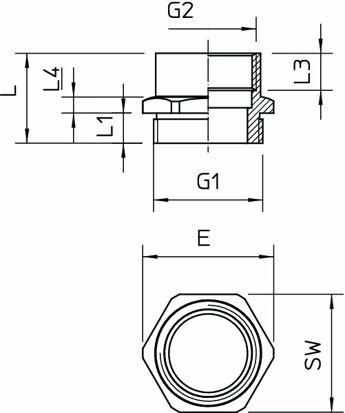 Adapter Ms 165 ADA M50/PG42 vernick