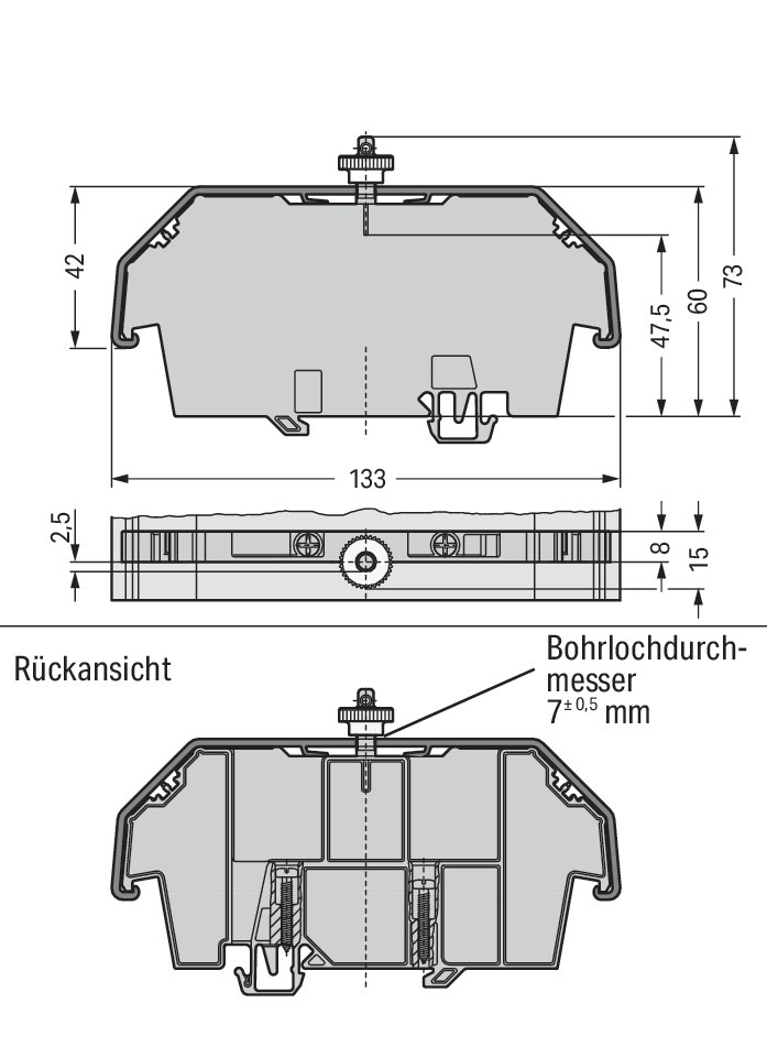 Abdeckung Serie 709