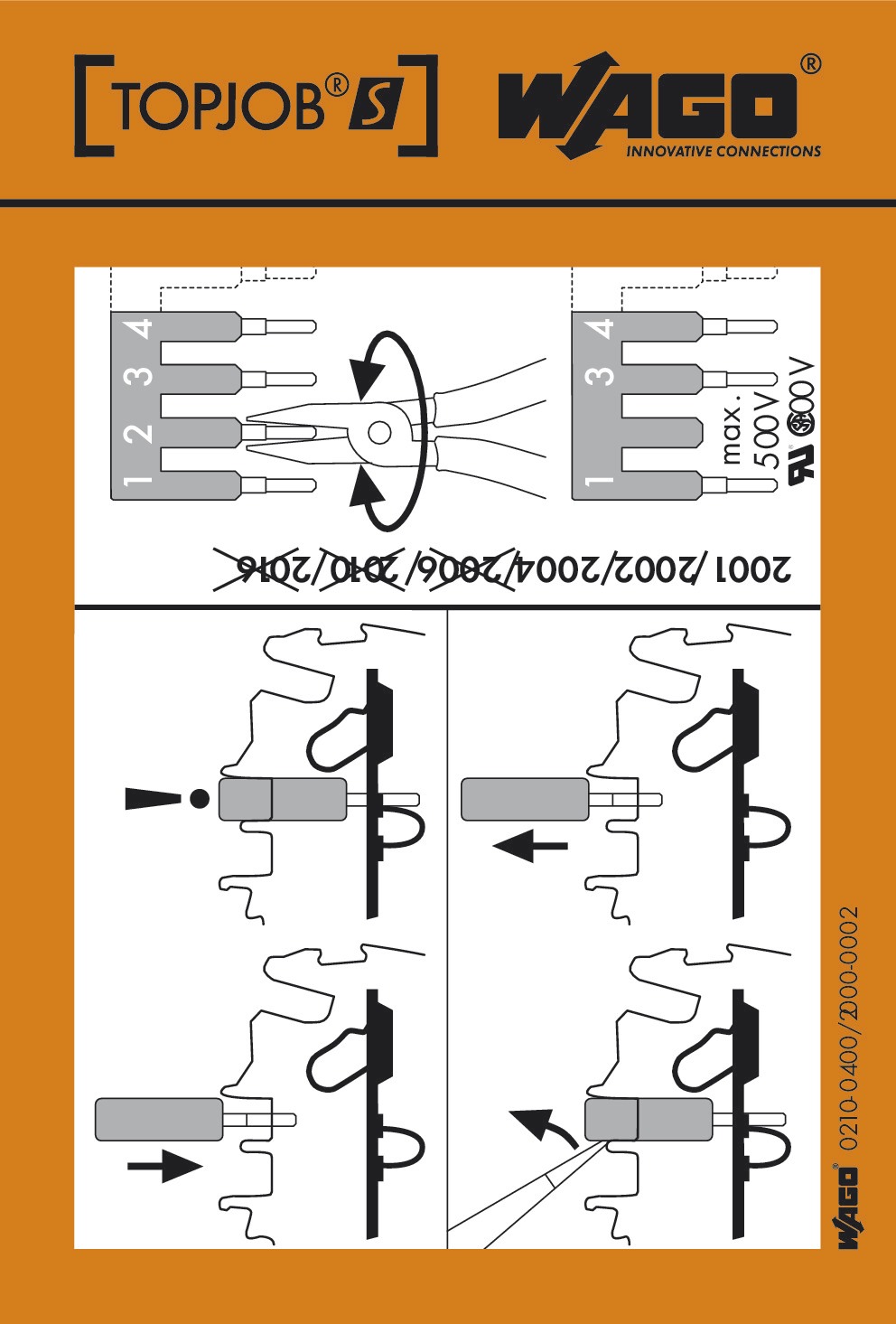 Hinweis-Folie Kst or Serie 210 selbstkl Mit Warn-/Hinweistext