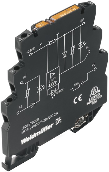Optokoppler 24V 2A 8-30V Transistor LED m.LED-Anz