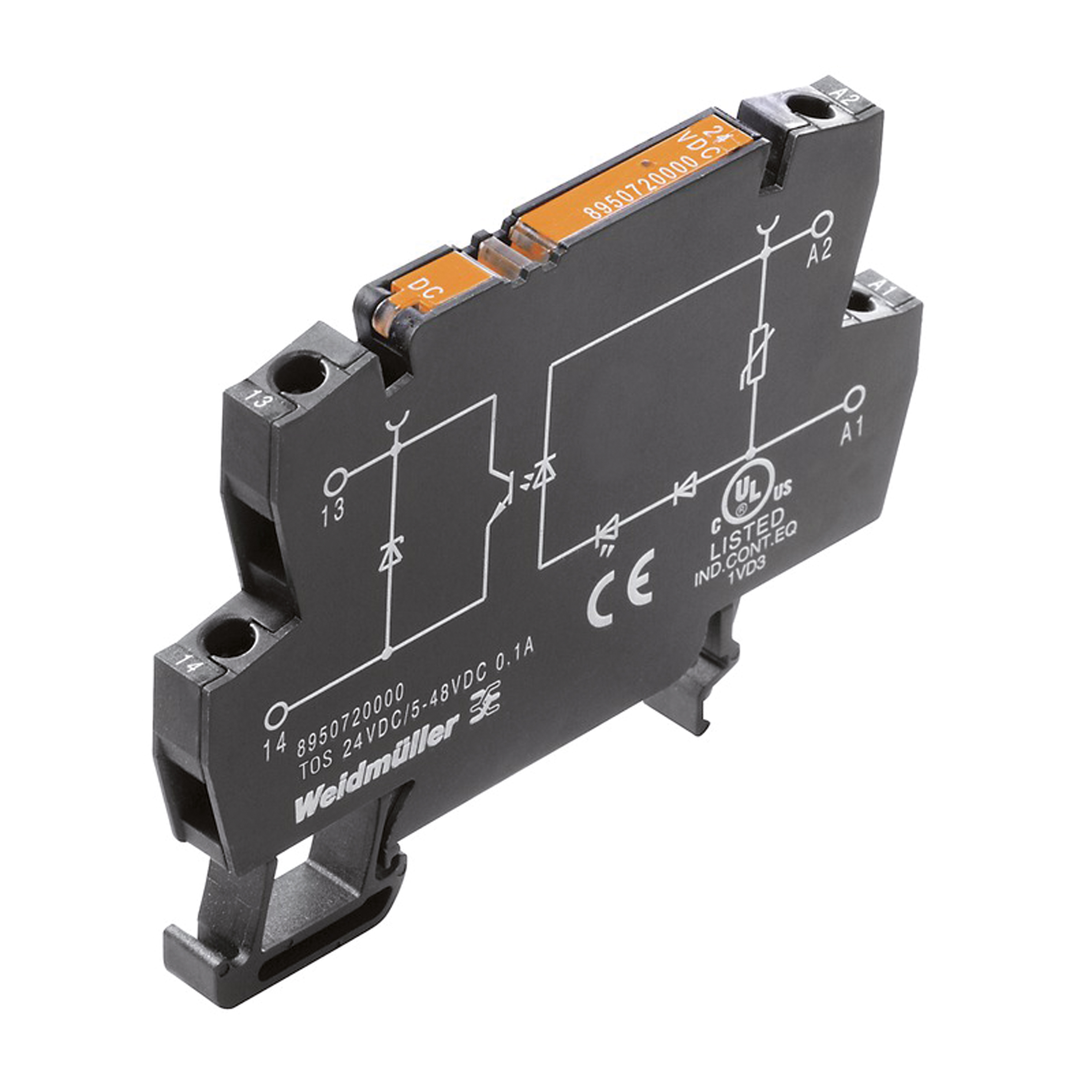 Optokoppler 48-60V 0,5A 5-48V Transistor LED m.LED-Anz