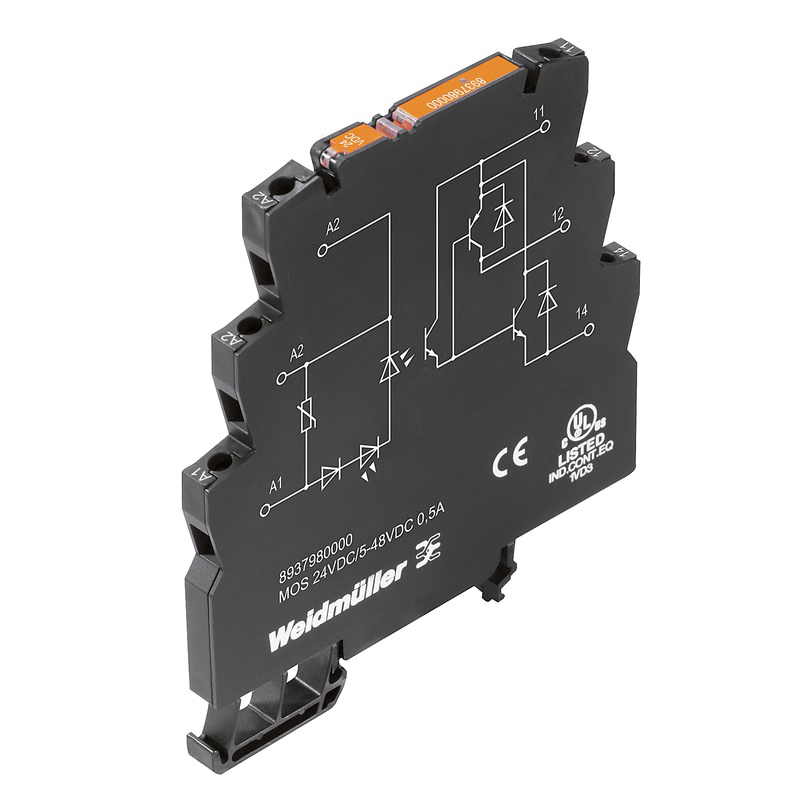 Optokoppler 24V 0,5A 5-48V Transistor LED m.LED-Anz