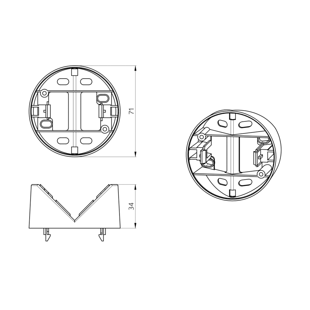 Eck-Adapter ws Zubehör