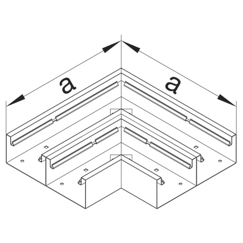 Flachwinkel GEB-K HFT BRS 65x210mm ST natur hfr unbeh