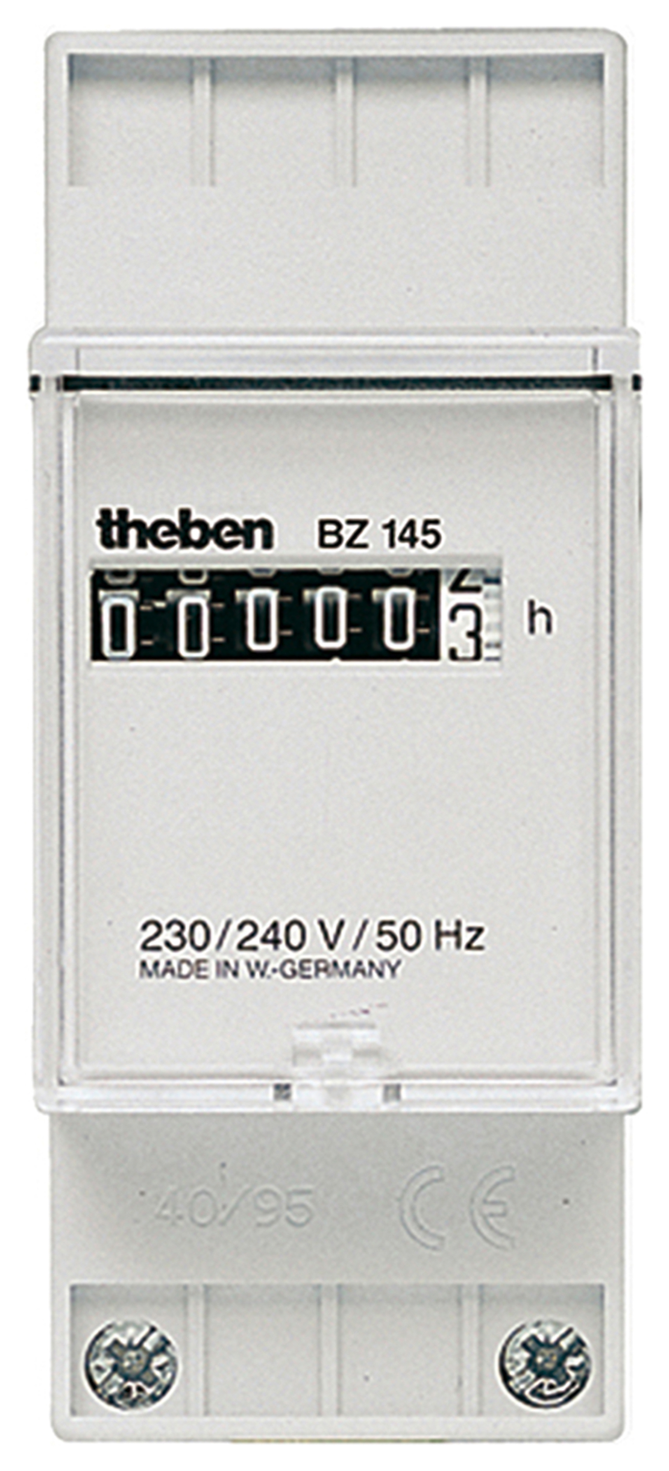 Betriebsstundenzähler analog REG DC 24V 99999h IP65 netzsync