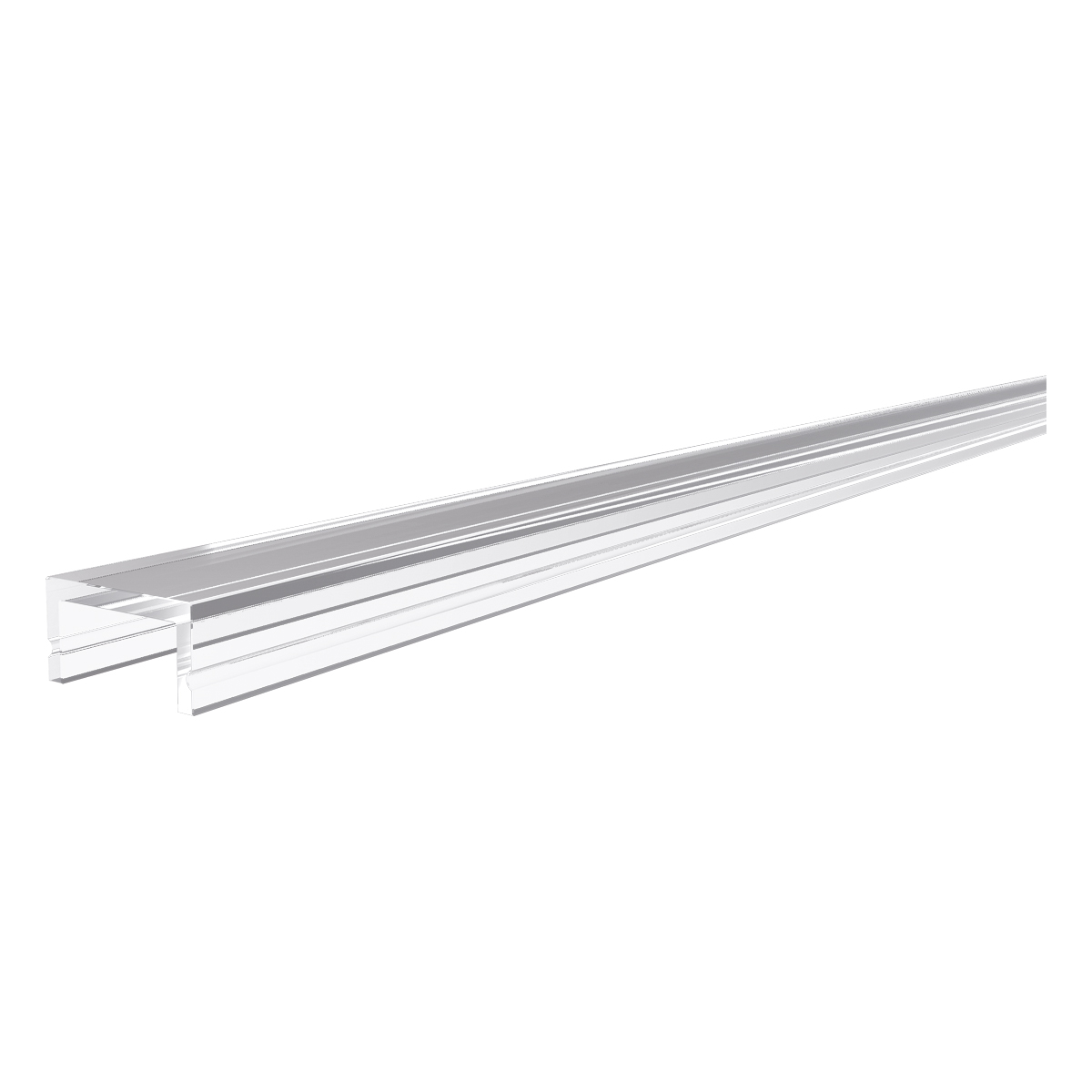 Abdeckung für Aluminium-P Abblendung kl sym Kst 1000x15x8mm