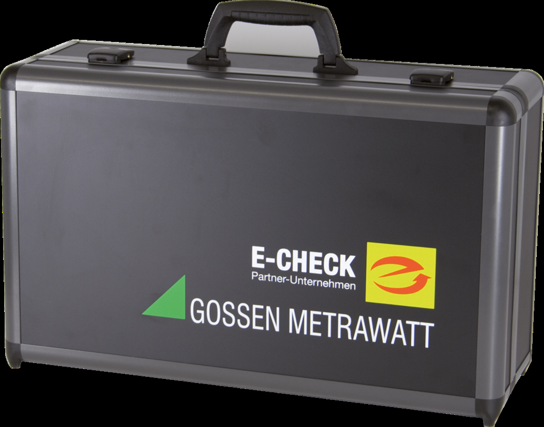 Koffer für E-Check Set eräte und,E-CHECK-Koffer