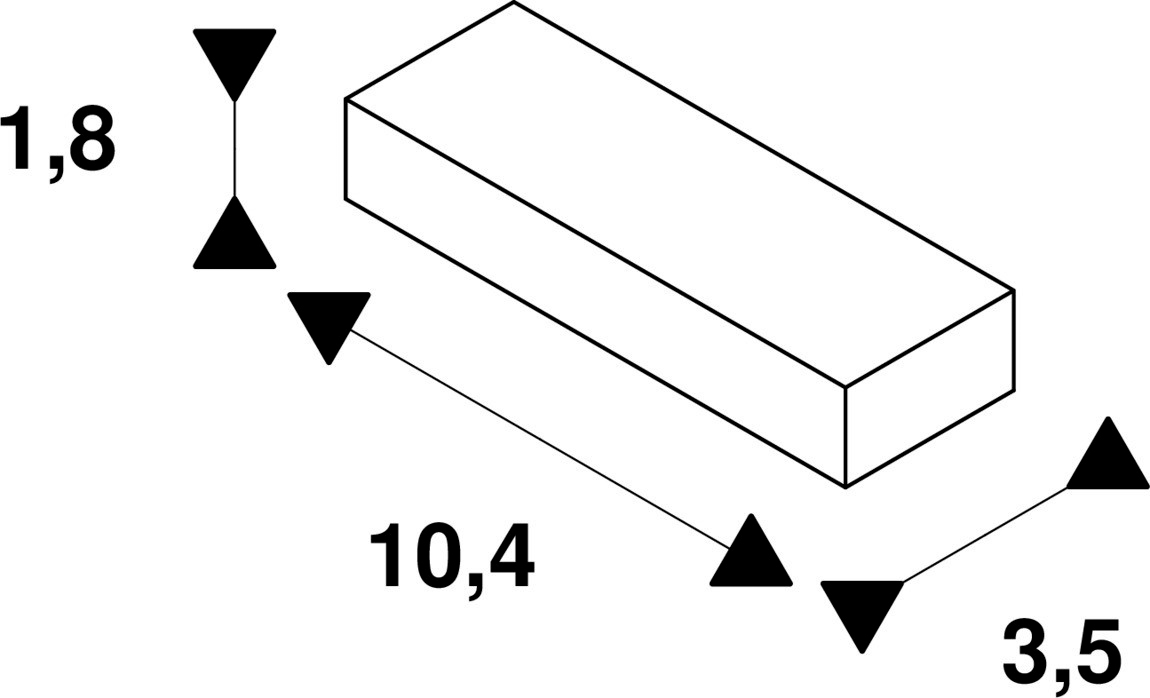 End-Einspeisung rechts si 1p 104mm