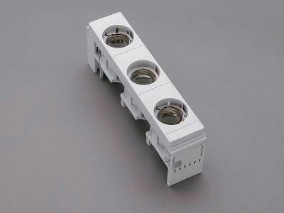D-Sicherungssockel E 27 / 3p 25A 500V Kst Schnappbef