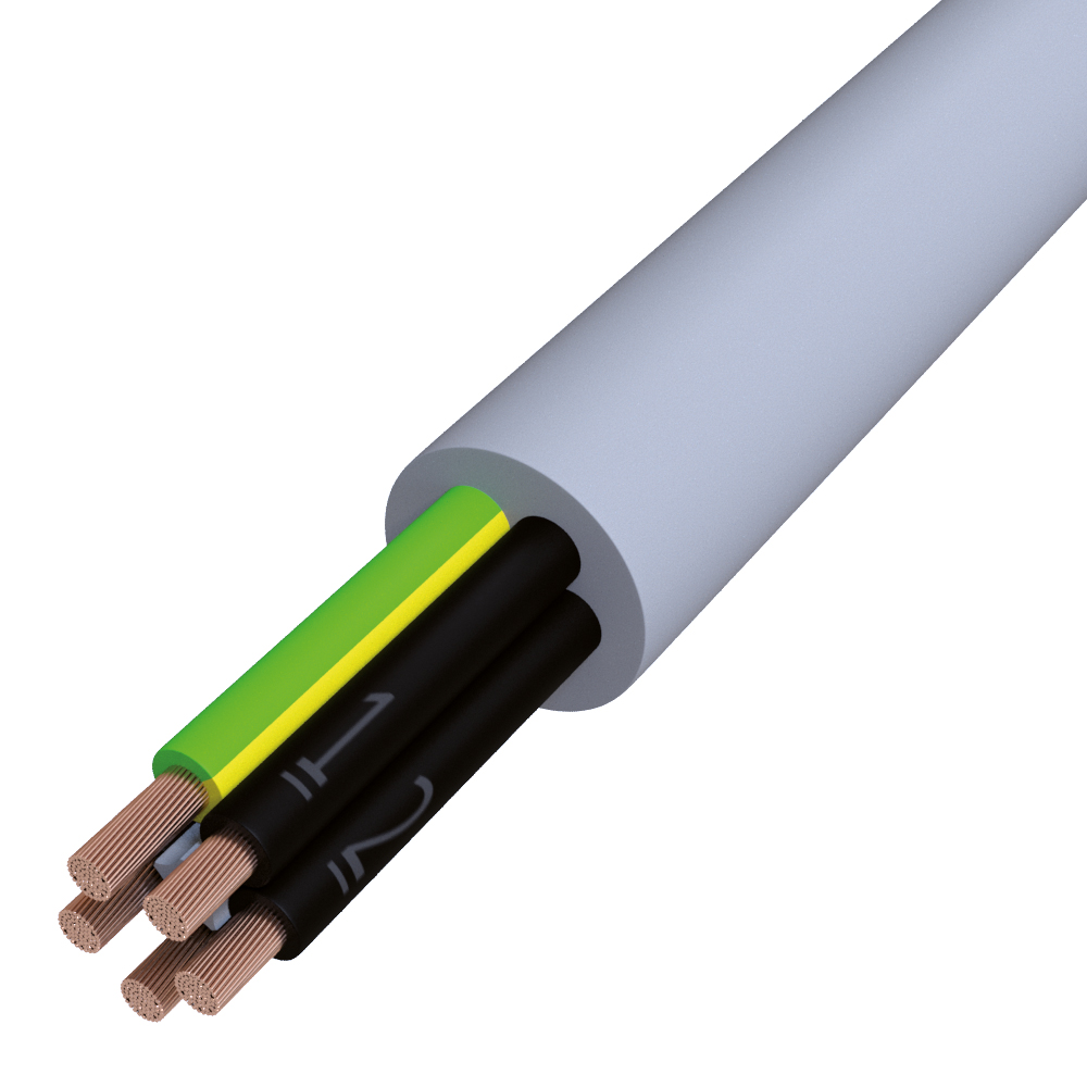 Steuerleitung Dca HMH-JZ 5G0,5 gr TRS hfr Halogenfrei nach EN IEC 60754-1