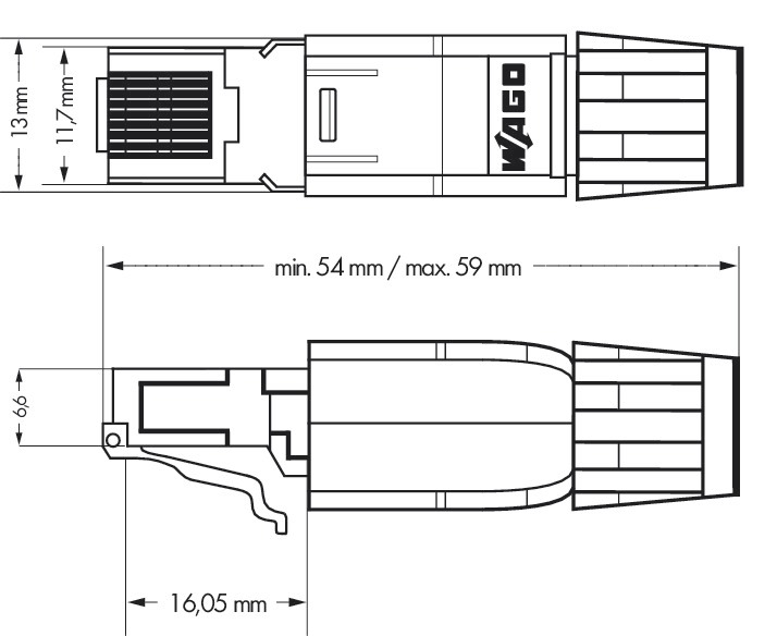 Stecker PROFINET RJ45