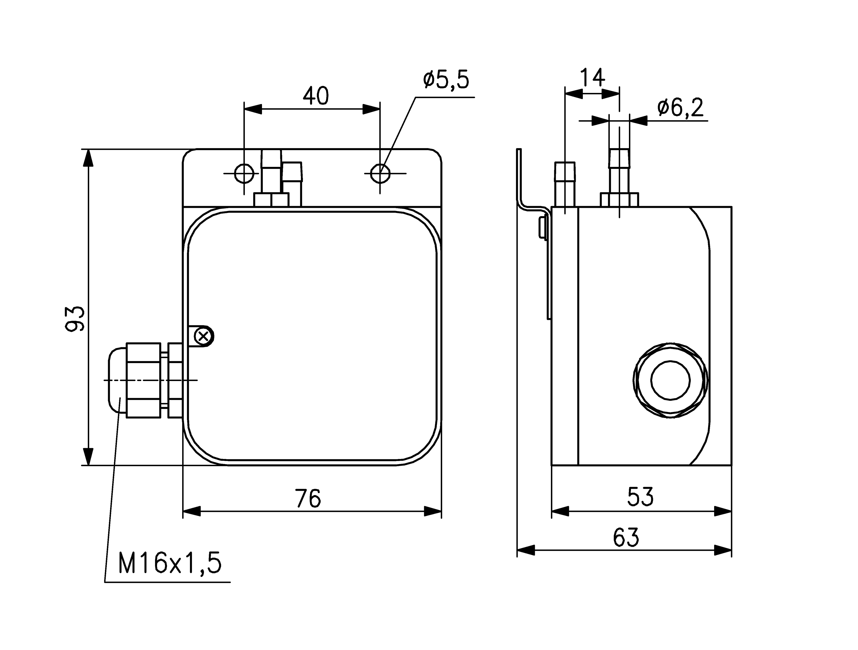 Differenzdrucksensor 4-20mAV 24V 0,01bar 4 - 20 mAV Geeignet für Luft