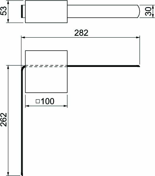 Dehnungsband für Fundamen unbeh Edelstahl (V2A)