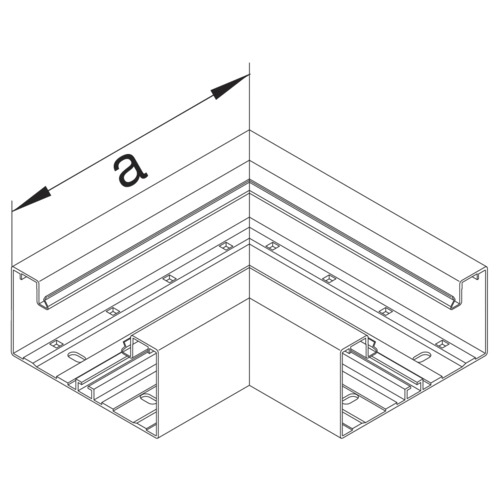 Flachwinkel GEB-K UT 85x130mm Alu natur hfr unbeh