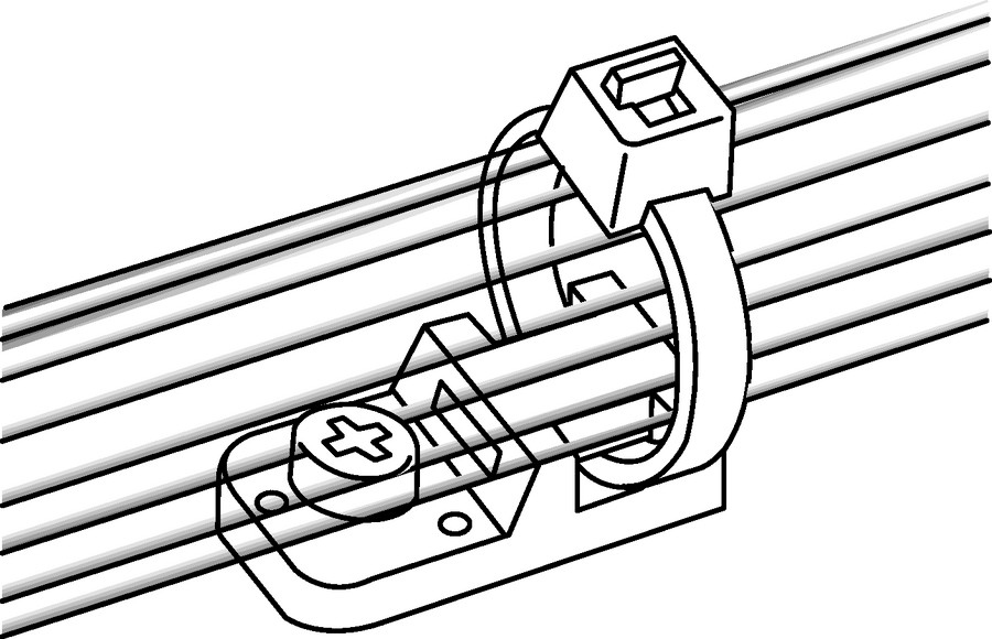 Befestigungssockel Kst ws 4,6mm Ø5,2mm 20,4x10,2x5,1mm schraub/niet -40-85°C