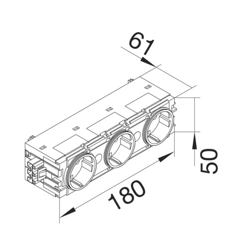 Steckdose 3f rt mt GEB-K IP20