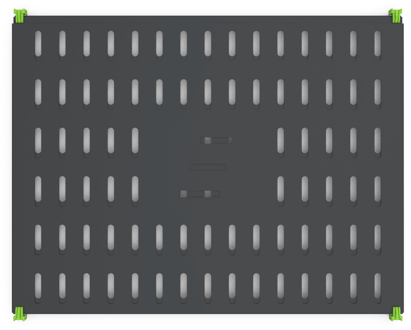 Fachboden 20x495x600mm Metall sw RAL9005