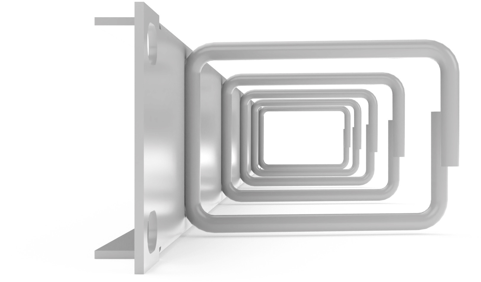 Kabelführungspanel Metall 482,6mm B482mm 1HE gr