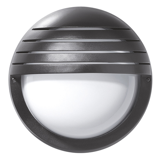 Kunststoffleuchte NUOVA EKO 15W HV sw IP44 E27