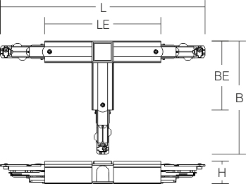 Kupplung/Verbinder T ws 3p 200mm